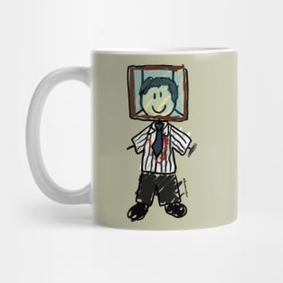 Strahm Stick Figure Mug